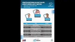 Remote Monitoring in Heart Failure: When to Refer & Why it Matters