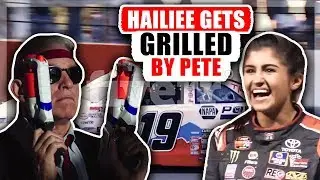 Pete Grills a Nascar Driver?| Hailee Deegan