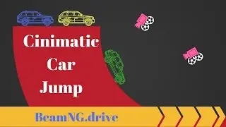BeamNG.drive - Cinematic Car Jump