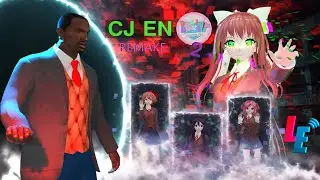 CJ en Doki Doki Literature Club PARTE 2 [REMAKE] - GTA sa. (Loquendo)