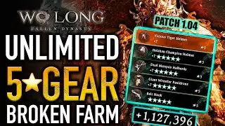 DO THIS NOW! New Unlimited 5⭐& Grace Loot Cave Farm +BOWS! Wo Long Fallen Dynasty NG+ OP ウォーロン Build