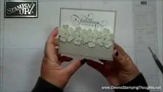 Million & One flower card with Dawn