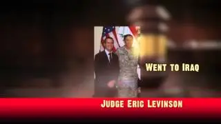 Ad for Judge Eric Levinson, NC Judicial Primary