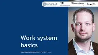 Work system basics (12:29 minutes)
