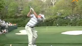 Russell Henley - 4th hole, par-3 - The Masters