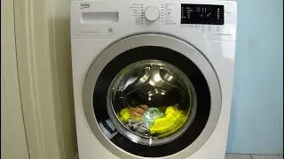Centrifuging and pumping program- BEKO WMY 71483 LMB2, Washing machine, lavadora movie #124