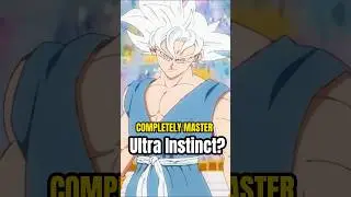 Did End of Z Goku completely master Ultra Instinct? #dragonball #shorts