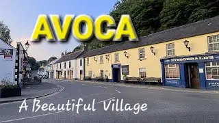 Beautiful Village Avoca, Ireland
