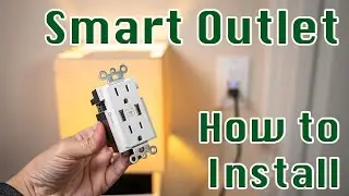 Как установить умную розетку | Обзор и настройка умной розетки Lumary с USB-портами | Сделай сам