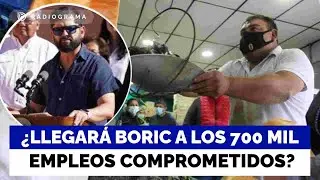 ¿Presidente Boric alcanzará a cumplir con los 700 mil empleos comprometidos en 2023?