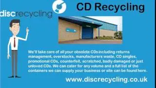 Highest Quality CD Recycling Services from Disc Recycling