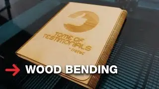 Laser Cutting Wood | Laser Cut Wooden Hinge | Wood Bending