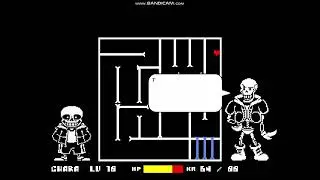 Undertale: help from the void 1 фаза