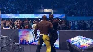 Bobby Lashley vs. Omos... Special Guest Referee: MVP!! #wwe2k25 #bobbylashley #omos #PlayerFUGaming