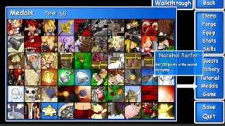 Epic Battle Fantasy 3 medals