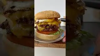 Fried Egg Smash Burger