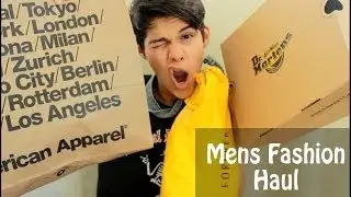 Mens Collective Fashion Haul: ASOS, American Apparel, Dr. Martens, Forever 21, Thrift purchases