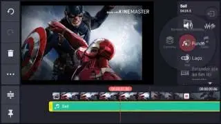Como editar v&iacute;deos no kinemaster 2020