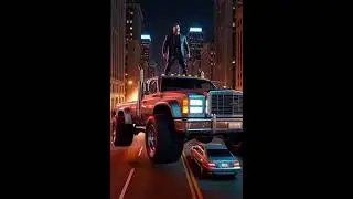 Sigma Boy vs Monster Truck! 🐊 Chaos Transformation #Shorts