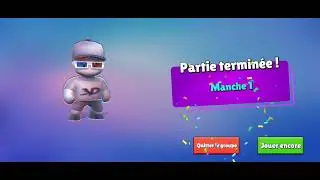 ON A JOU&Eacute; A STUMBLE GUYS AVEC MON POTE DEVIN ET SI ON FAIT 350 VAGUES ON GAGNER 1000 GEMMES