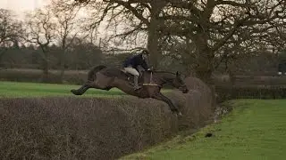 Manor Farm Meet. The Ledbury Hunt. 12th February 2016