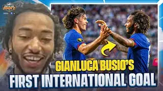 USMNT star Gianluca Busio on scoring his FIRST international goal & what it meant to him! 🇺🇲