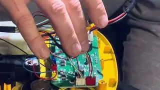 Huina 1850/TR-211M RC Excavator rewiring controls and limit switches Board testing & identification