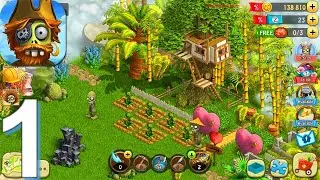 Zombie Castaways: Gameplay Walkthrough Part 1 - Tutorial, (IOS,Android)