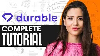 Durable AI Website Builder Tutorial 2026 |  How To Make A Website Using Durable AI
