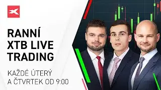 Rann&iacute; XTB Live Trading - 07. 10. 2021 od 9:00