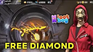 Free Fire Free Diamond for Incubator Spin with LootBoy 2021 - Garena Free Fire- Total Gaming