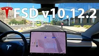 Tesla FSD 10.12.2 Drive