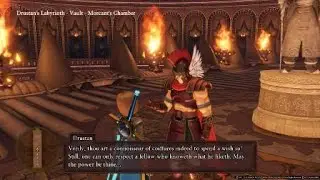 DRAGON QUEST XI Final Drustan trial hard mode 22 moves