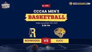 College of the Redwoods vs San Jose City College Men's Basketball LIVE 11/10/23