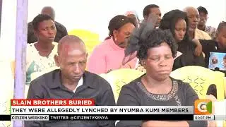 2 brothers lynched by mob in Embu buried