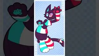 Paws Dance Tiktok Fashion Edition 😻🩵🩷 #shorts