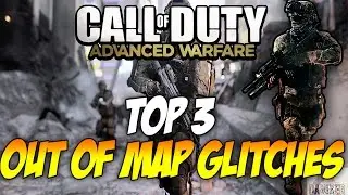 COD Advanced Warfare Glitches - TOP 3 OUT OF MAP GLITCHES | DETROIT, RECOVERY, GREENBAND