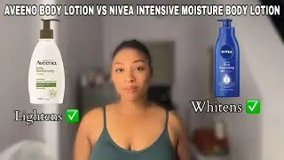 AVEENO BODY LOTION vs NIVEA INTENSIVE MOISTURE || HONEST REVIEW || LIGHTENS OR BRIGHTENS?