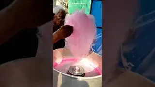 Amazing Cotton Candy making in India😋😋 #shorts