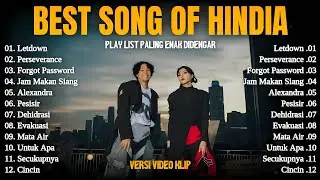 Hindia - LETDOWN - PERSEVERANCE || Top Hits Spotify Indonesia 2025 || Lagu Pop Indonesia Viral 2025