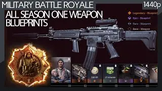 Warzone Black Ops Cold War - Season One - All Weapon Blueprint details (No commentary) 1440p