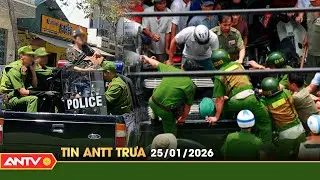 Tin tức an ninh trật tự nóng, thời sự Việt Nam mới nhất 24h trưa ngày 25/1 | ANTT