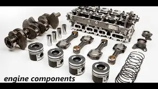 Automobile Engine components/Engine parts/ Basic components of IC engine/Auto mobile/Automobile