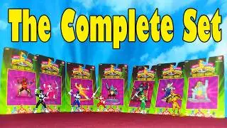 3-дюймовые полные коллекционные фигурки Power Rangers, ПВХ, мини-серия 1, 1993 г.
