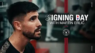 Martin Erlić's first day at Midtjylland | BTS 🎥