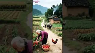 Unveiling Nature's Masterpiece: Breathtaking Views in a Hidden Village #villagelife #nature #shorts