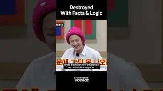 Heechul Gets Destroyed with facts and logic😂 #knowingbros #heechul