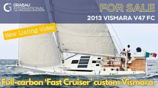2013 VISMARA V47 FC 'Indigo' | Sailing Yacht for sale with Grabau International