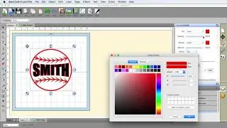 Sure Cuts A Lot 5 - My Baseball Project (All Created In SCAL 5)