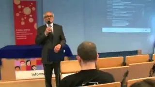 Infoskop 2012 - Powitanie uczestnik&oacute;w - Jan Sokalski, Członek Konwentu WWSI